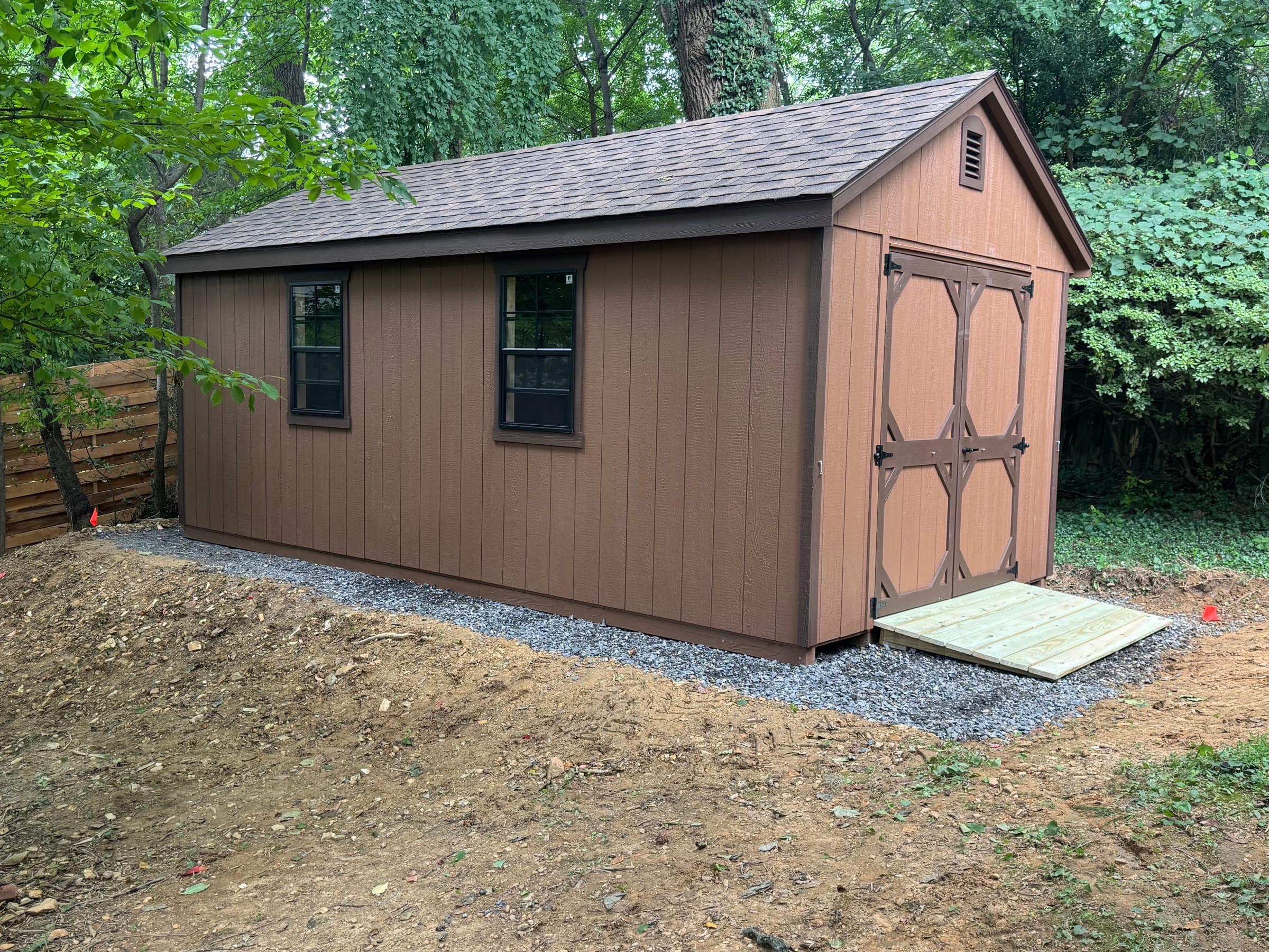 A Chestnut A-Frame Finds a Home in Falls Church