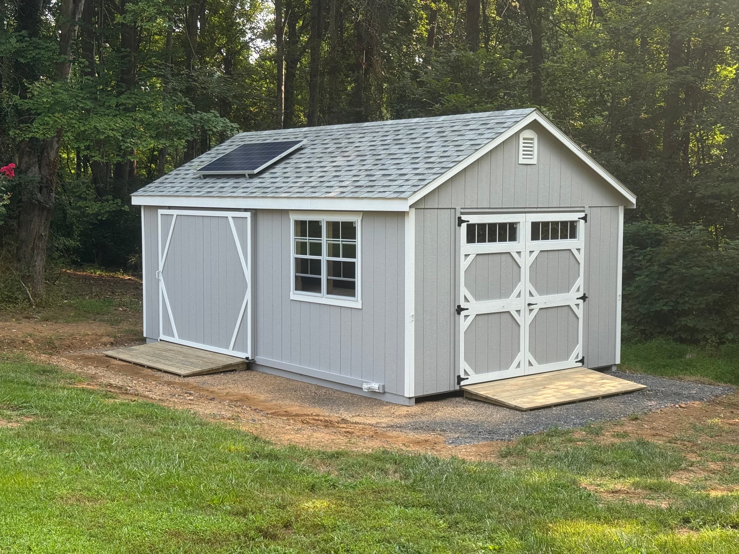A 12x20 A-Frame Finds a Home in Warrenton