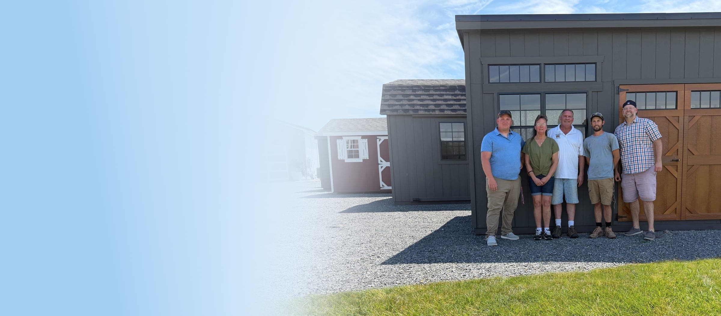 Shenandoah Sheds family team