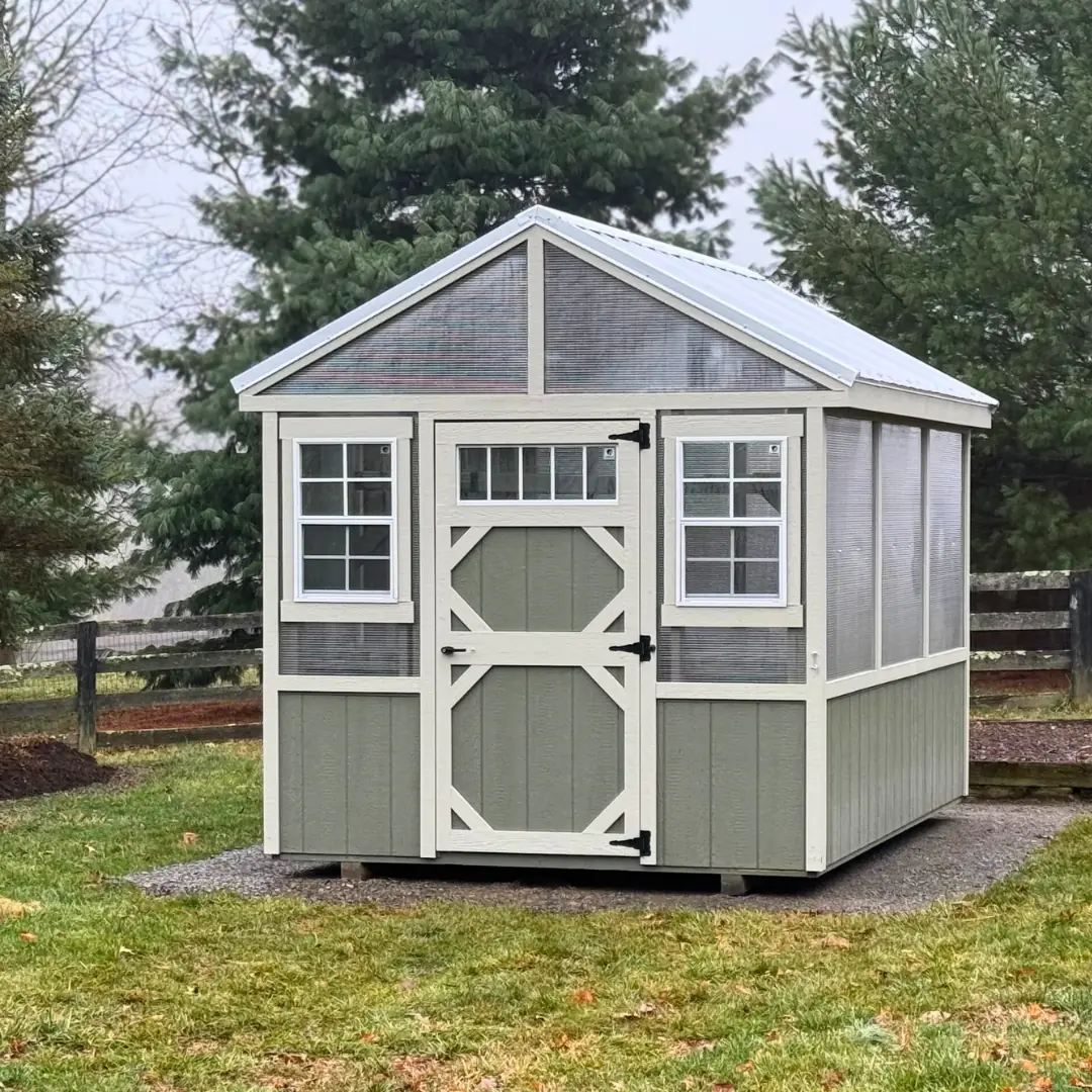 Amish-built green house for sale in the Shenandoah Valley