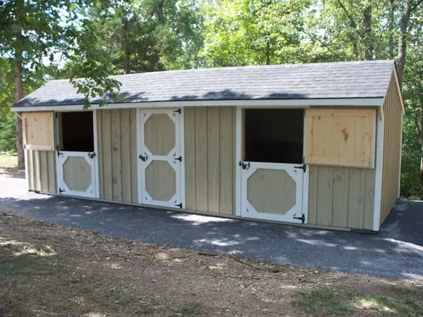 Amish-built row barns for sale in the Shenandoah Valley