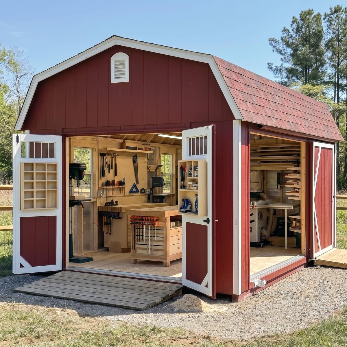 Amish-built workshops for sale in the Shenandoah Valley