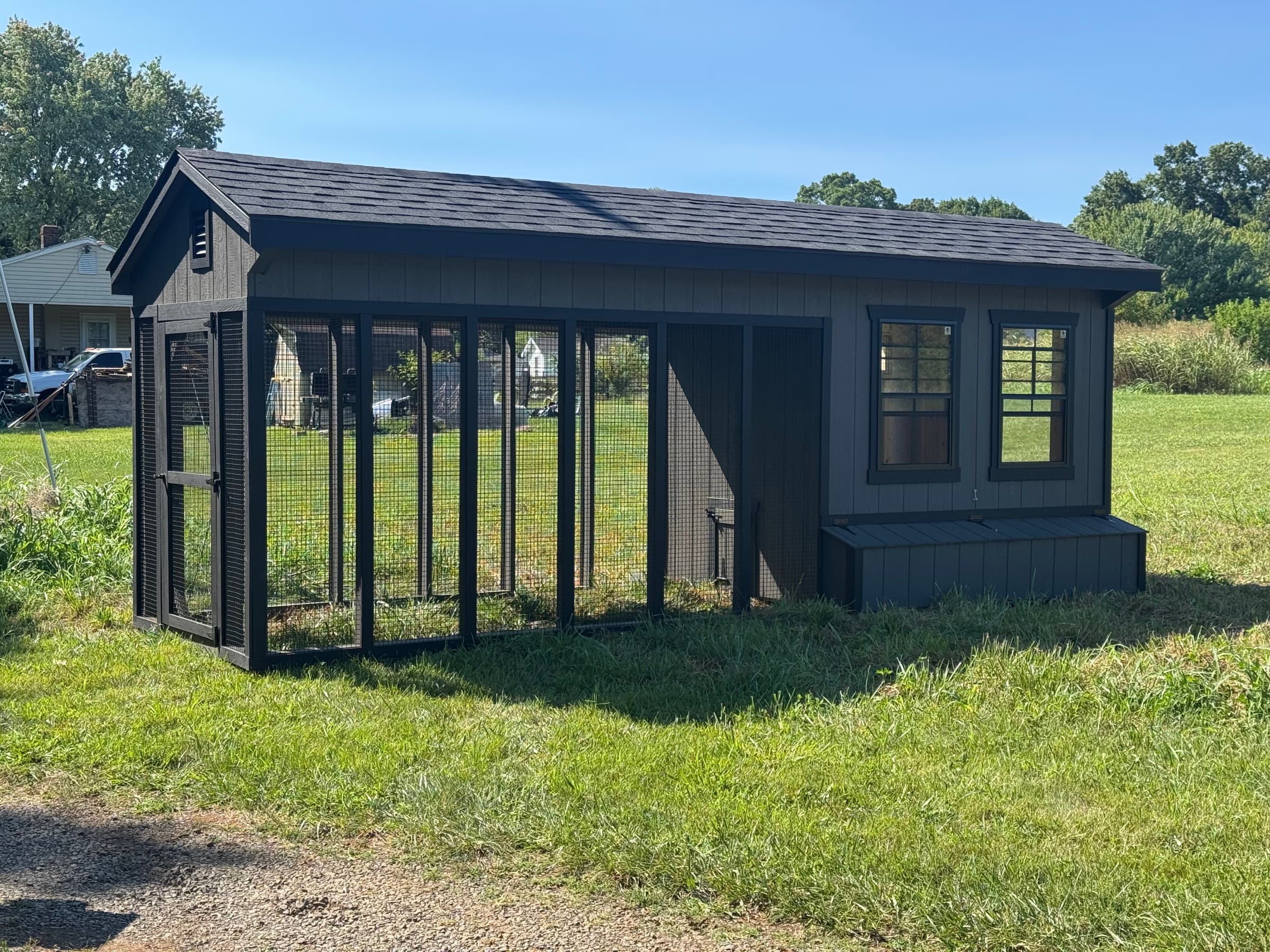 Elijah's Flock Just Got the Cadillac of Chicken Coops in Bealeton