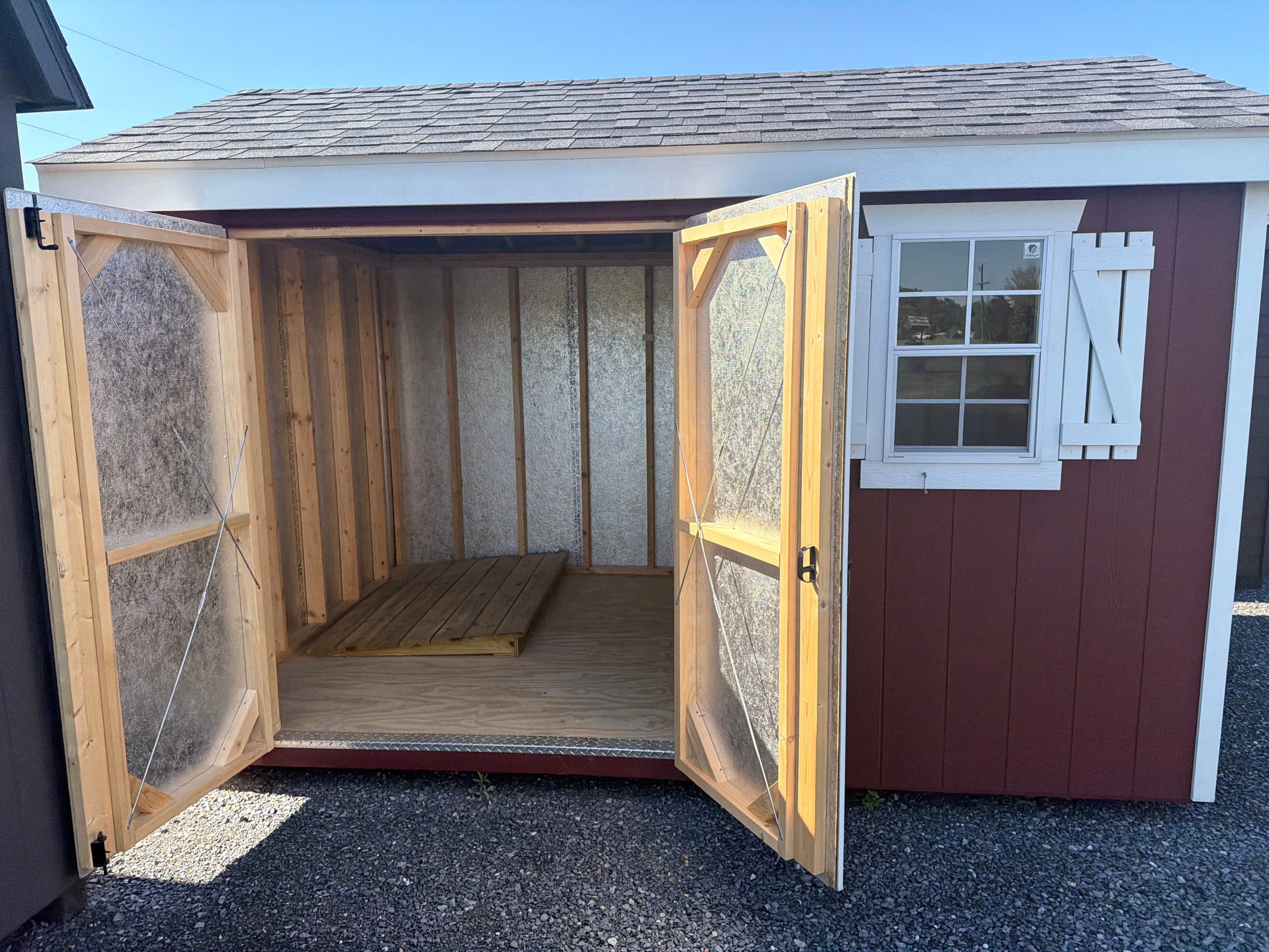 8x12 A-Frame Shed — photo 3