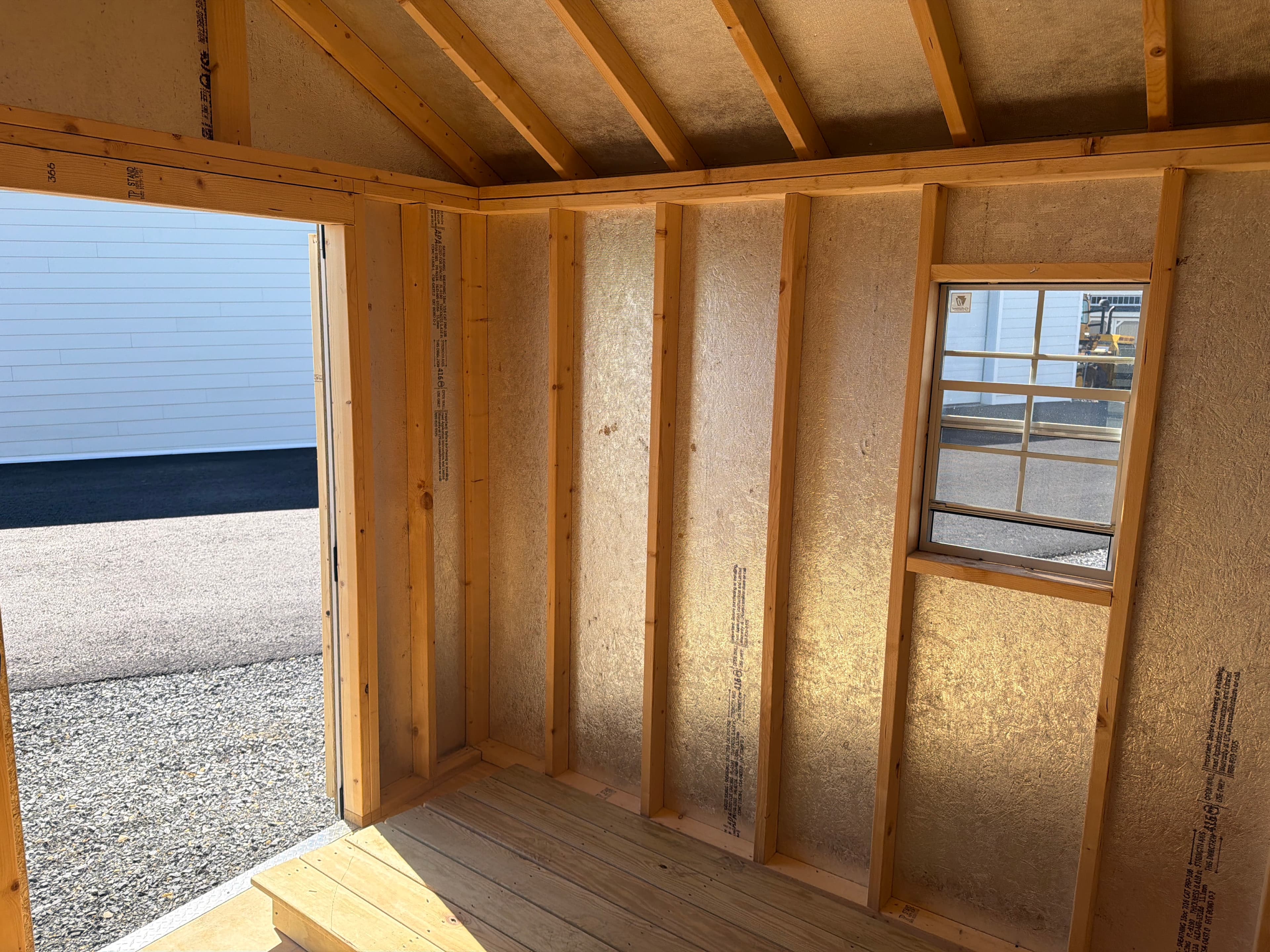 10x12 A-Frame Shed — photo 5