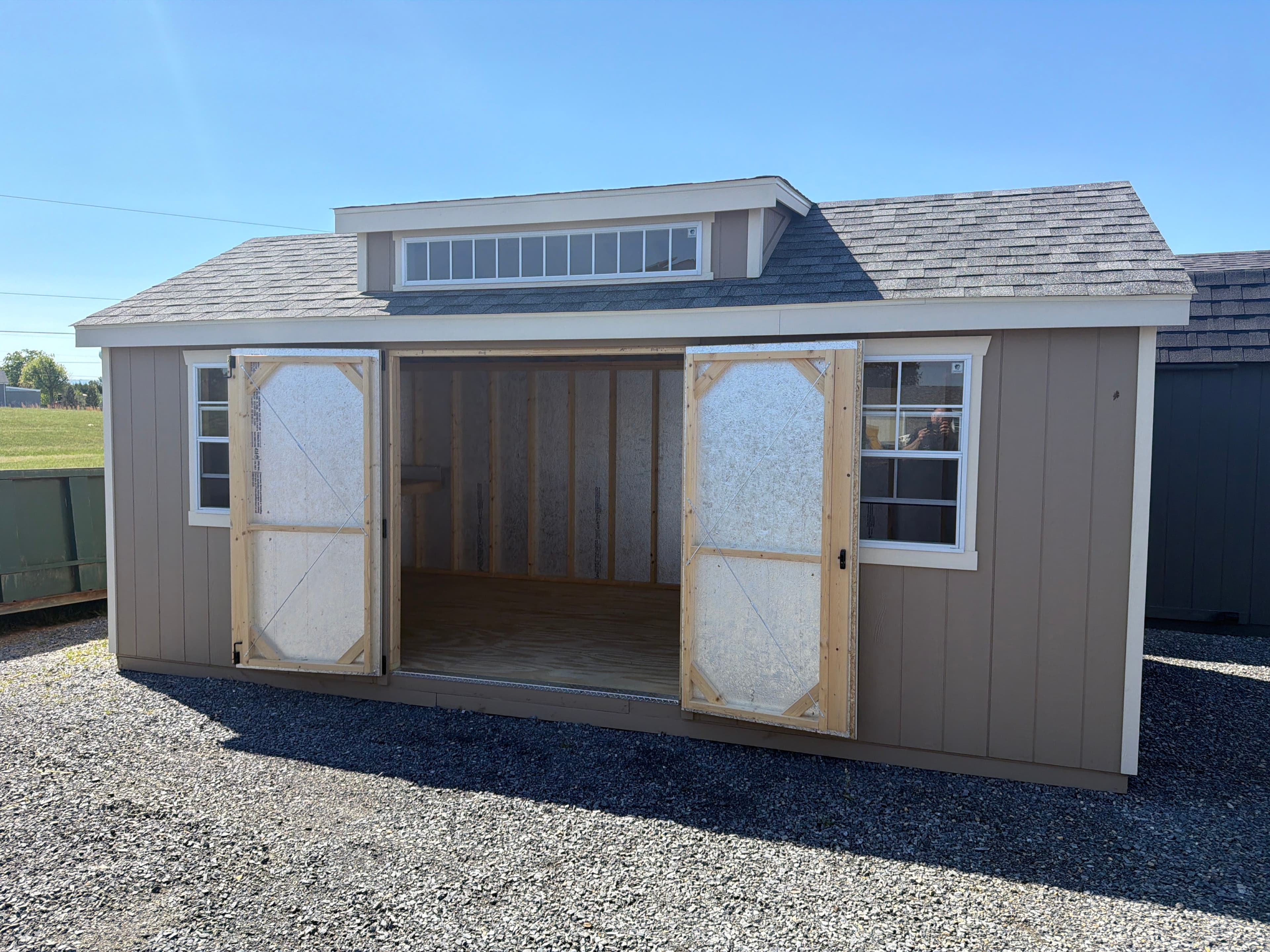 10x20 A-Frame Shed — photo 2