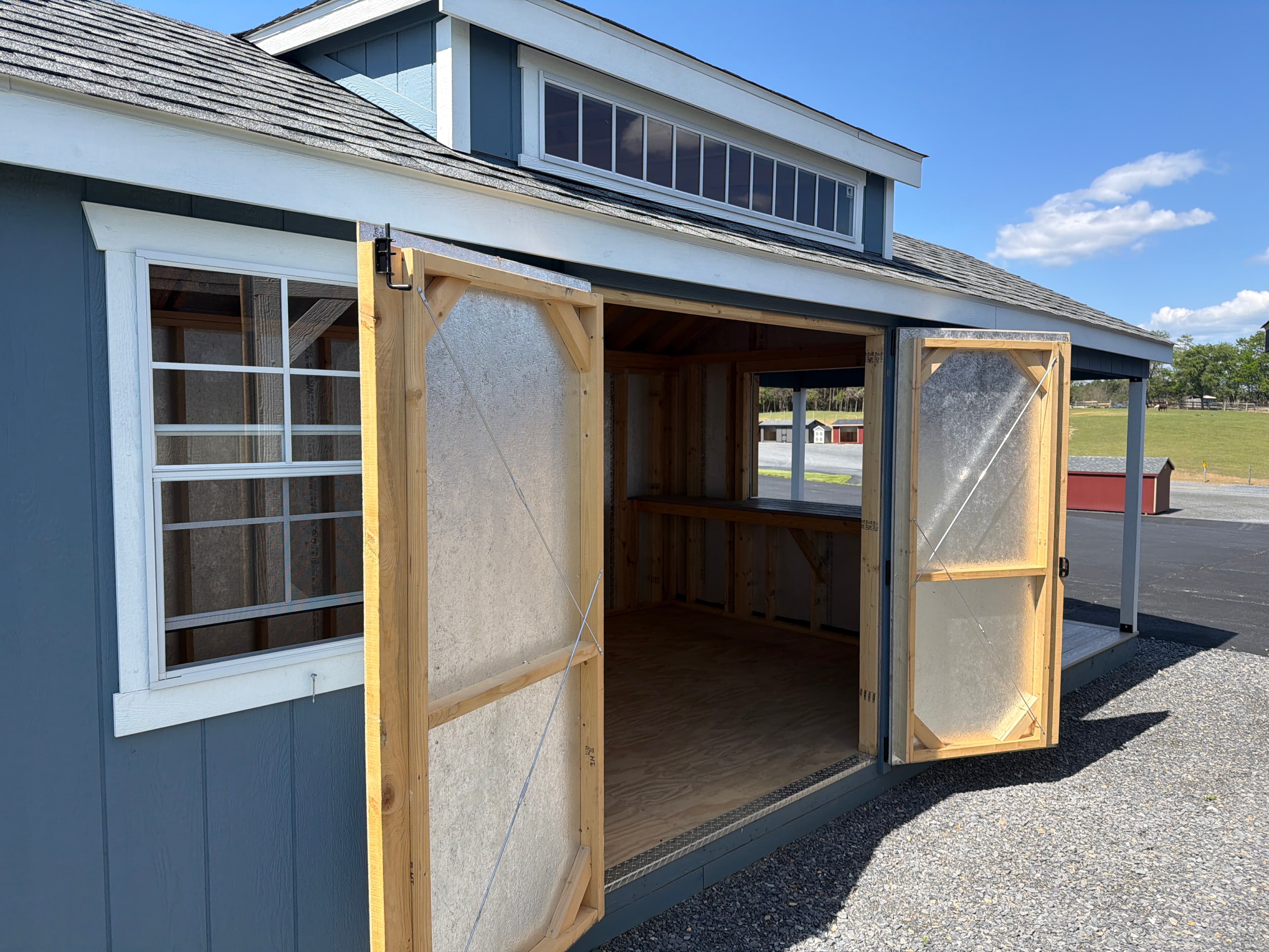 10x24 A-Frame Shed — photo 4
