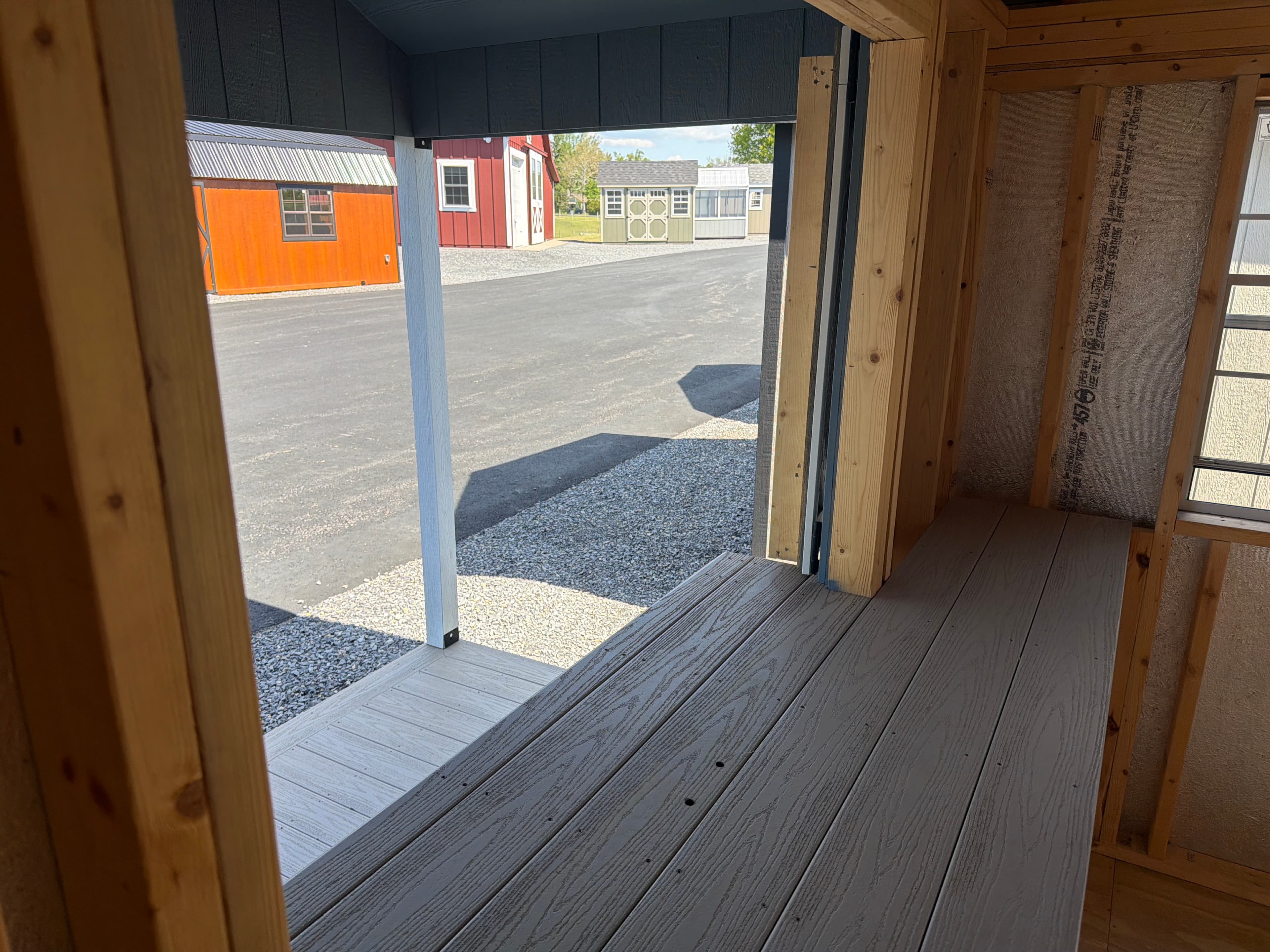 10x24 A-Frame Shed — photo 7