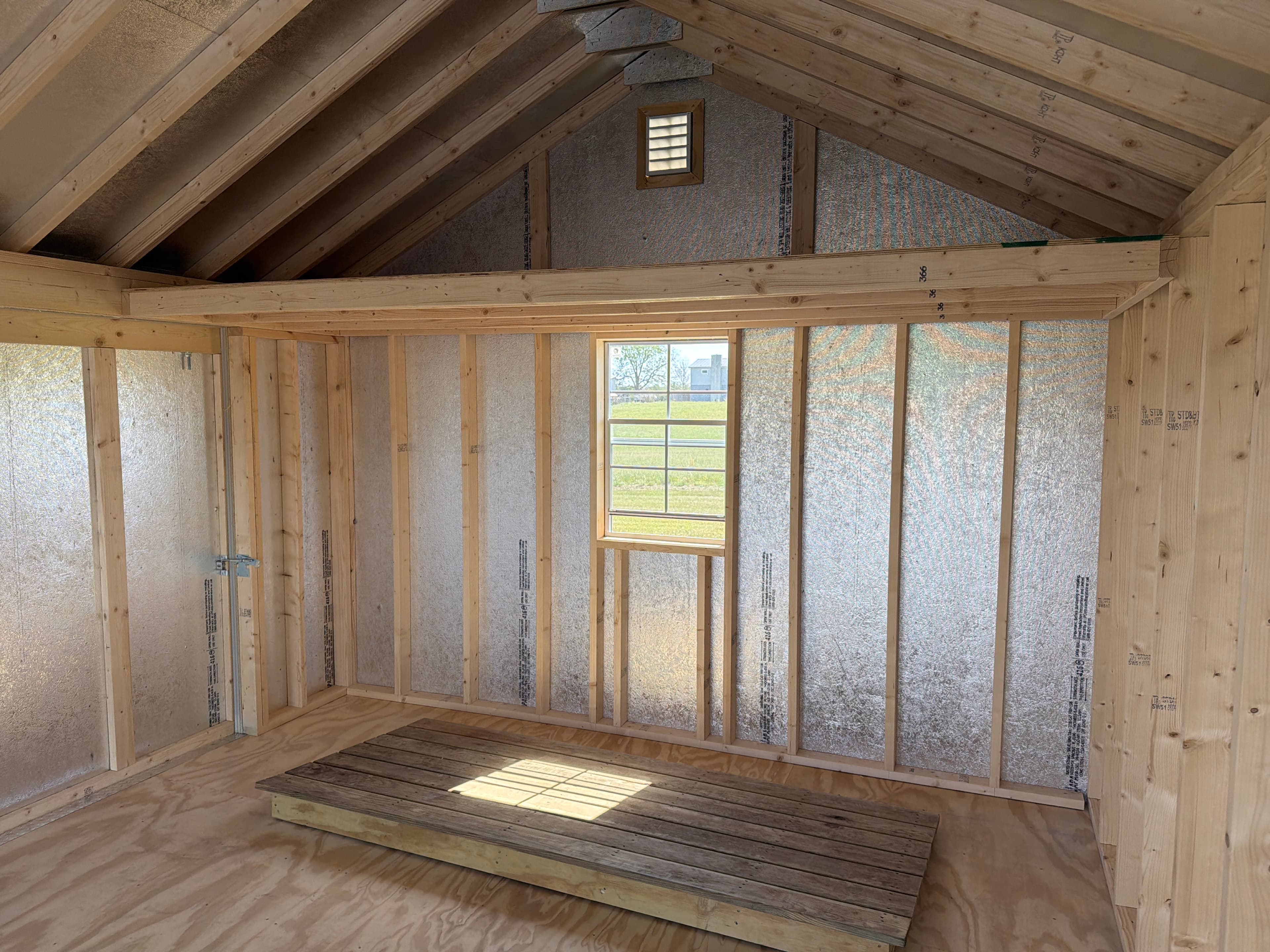 12x20 A-Frame Shed — photo 3