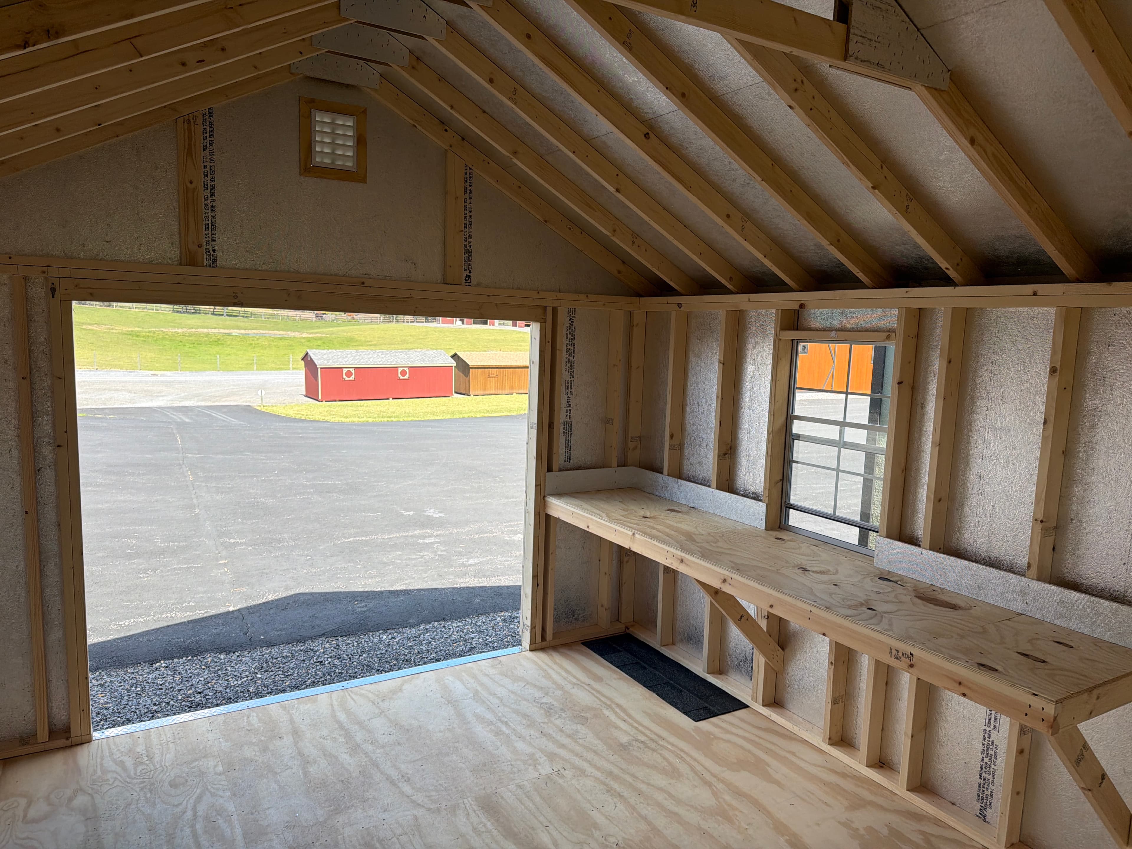 12x20 A-Frame Shed — photo 4