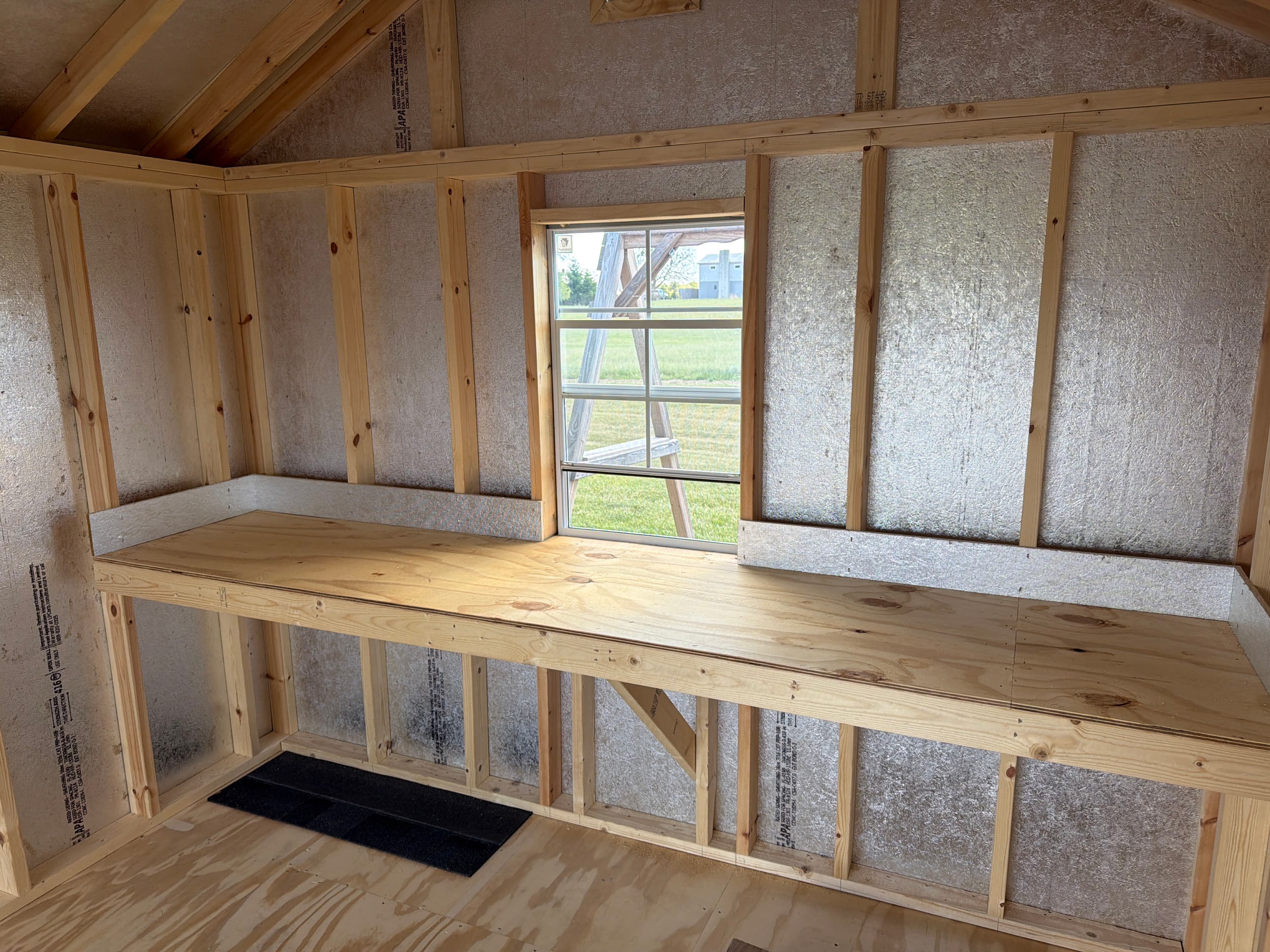 10x14 A-Frame Shed — photo 4