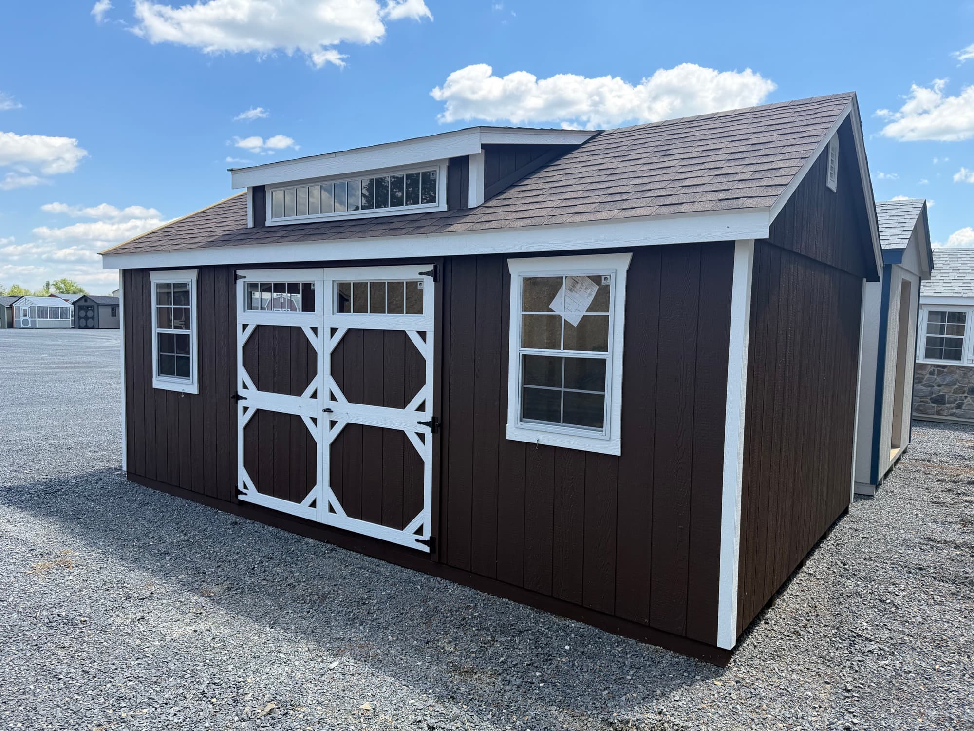 12x20 A-Frame Shed — photo 2