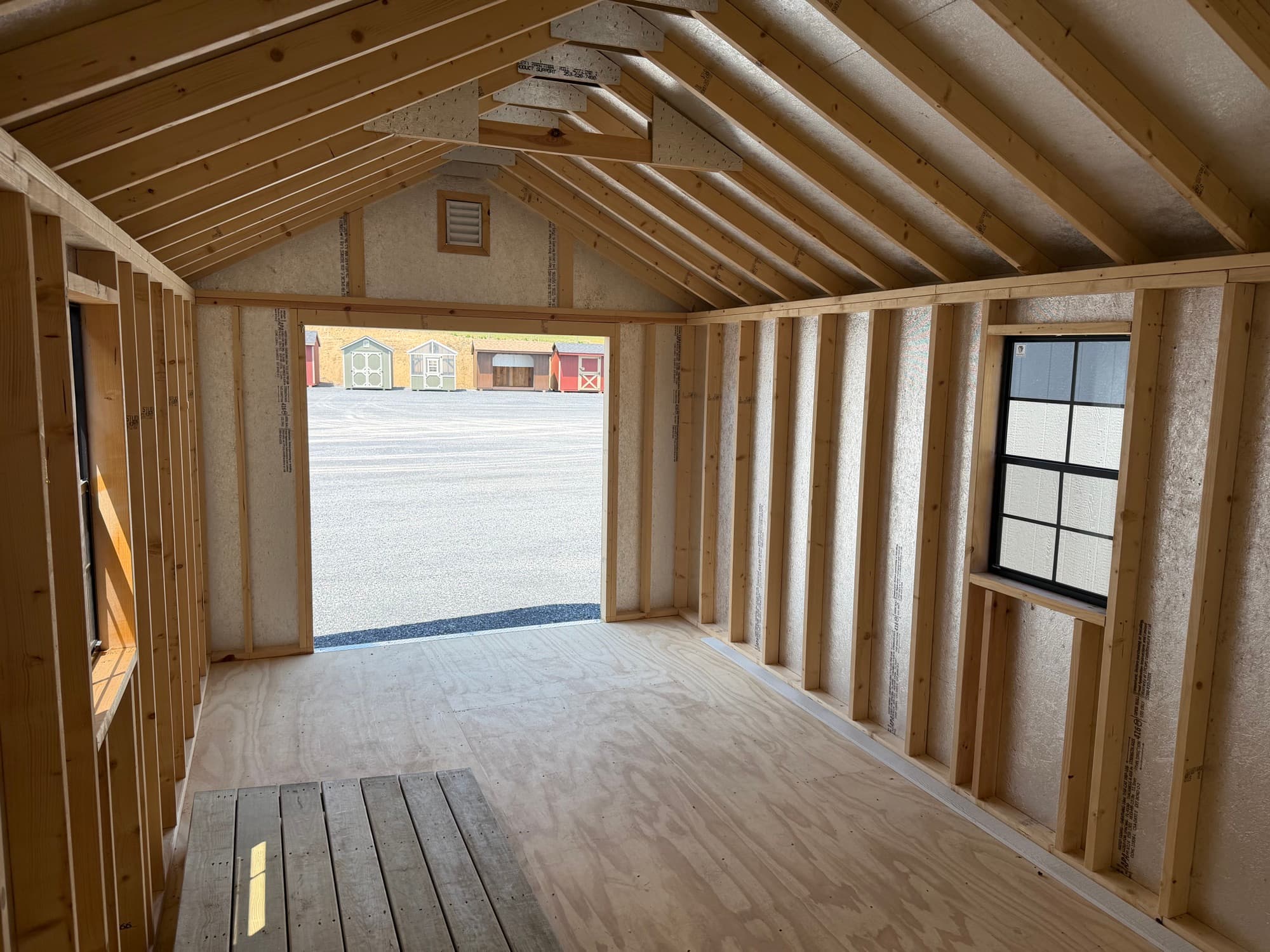 10x20 A-Frame Shed — photo 5