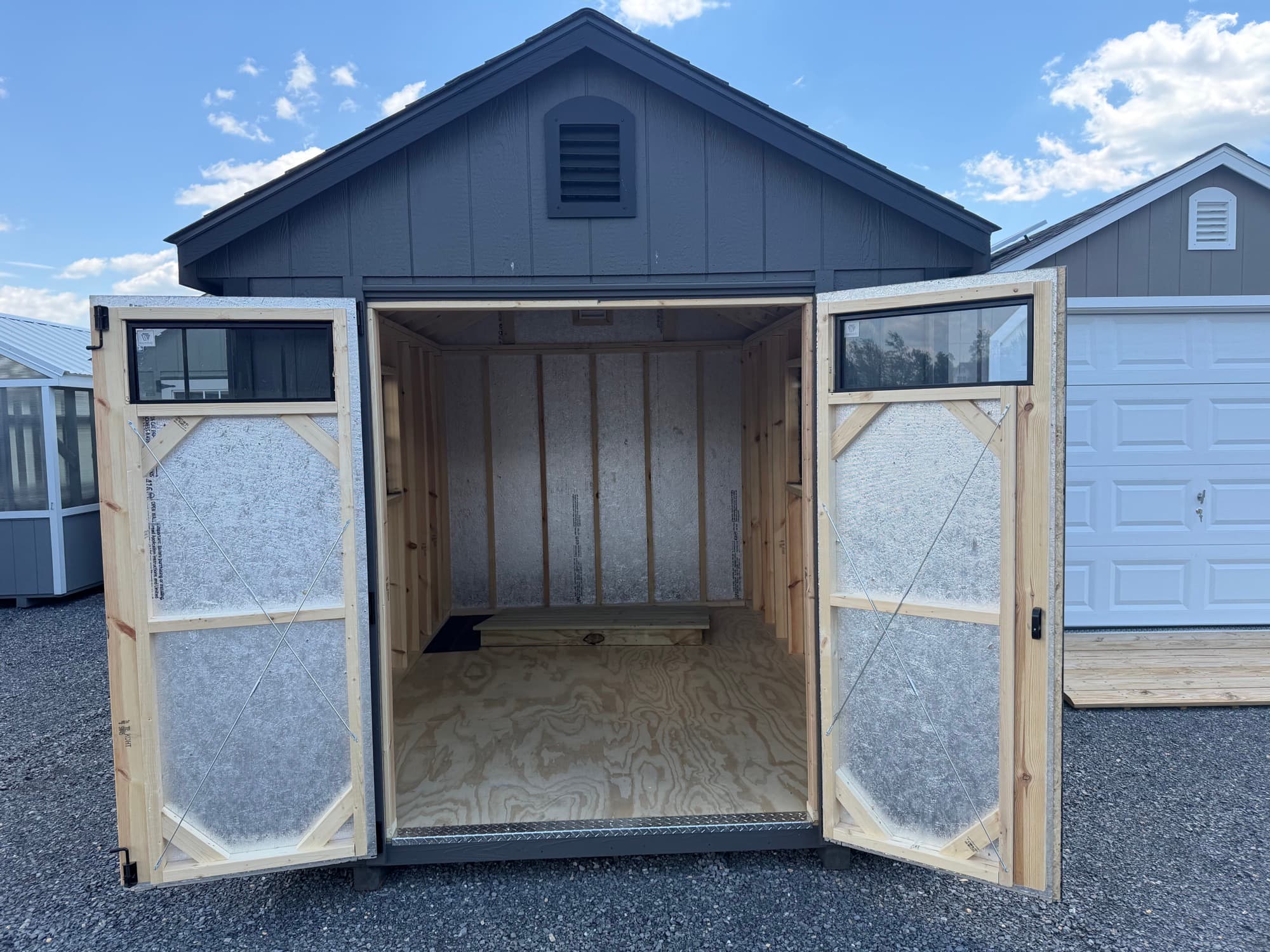 8x12 A-Frame Shed — photo 3