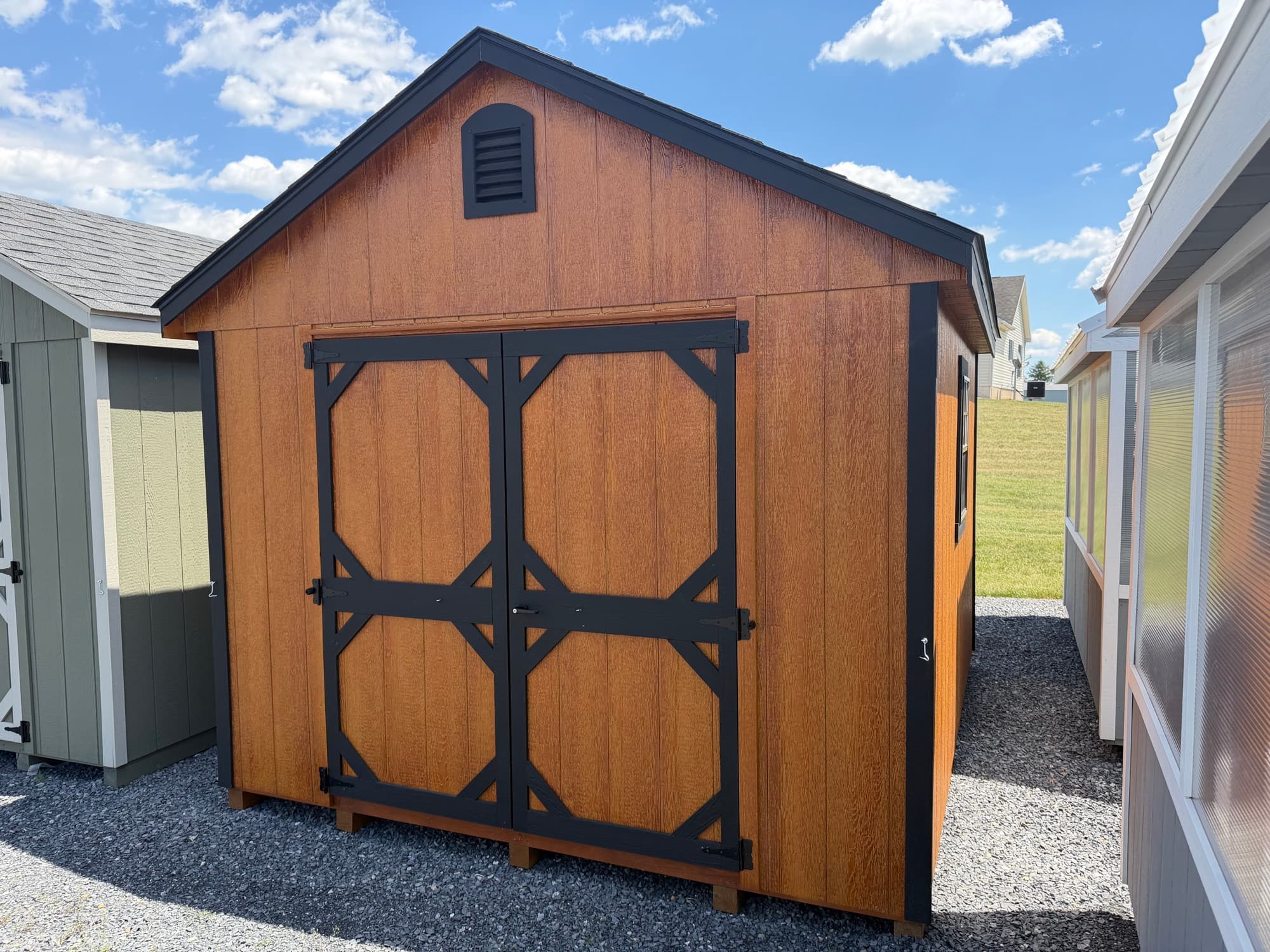 10x12 A-Frame Shed for sale